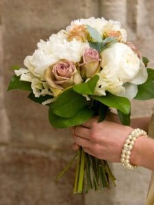 Simon & Clare's Wedding Bouquet