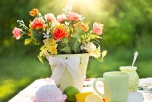 Sunny Afternoon Tea Flower Arrangement Workshop